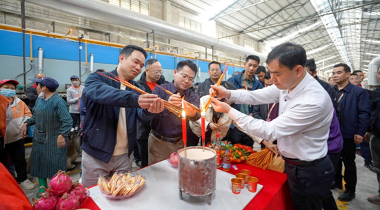 薪火升騰?盛啟新程 | 熱烈慶祝金科瓷磚2號窯爐點火圓滿成功！